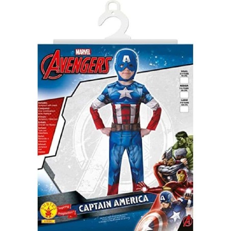 DISFRAZ CAPITAN AMERICA 3-4 AÑOS