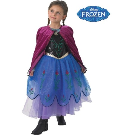 DISFRAZ DE ANNA PREMIUM - FROZEN 7-8 AÑO