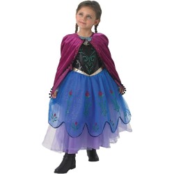 DISFRAZ DE ANNA PREMIUM - FROZEN 5-6 AÑO