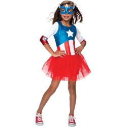 DISFRAZ CAPITANA AMERICA DREAM DELUXE 5-