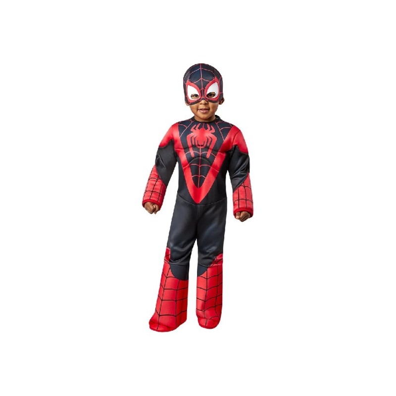 DISFRAZ MILES MORALES SPIDEY 2-3 AÑOS
