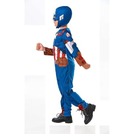 DISFRAZ CAPTAIN AMERICA CLASSIC  5-6 AÑO