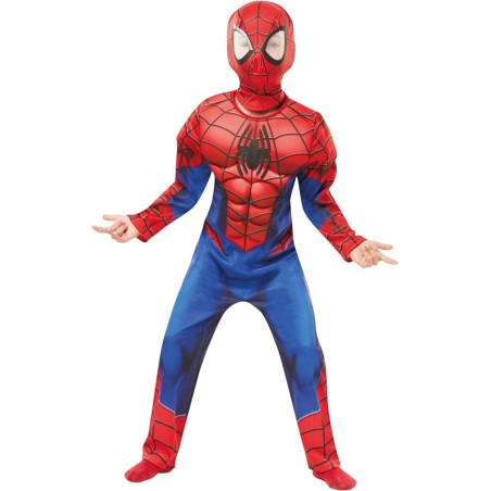 DISFRAZ SPIDERMAN DELUXE 5-6 AÑOS/ 110-1