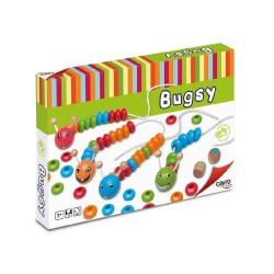 BUGSY - GUSANO CUENTAS DE MADERA - CAYRO