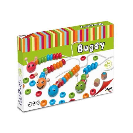 BUGSY - GUSANO CUENTAS DE MADERA - CAYRO