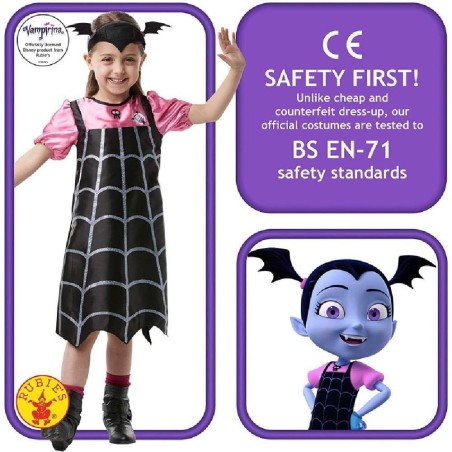 DISFRAZ VAMPIRINA DISNEY 2-3 AÑOS