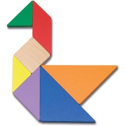 TANGRAM DE MADERA EN CAJA DE METAL 2