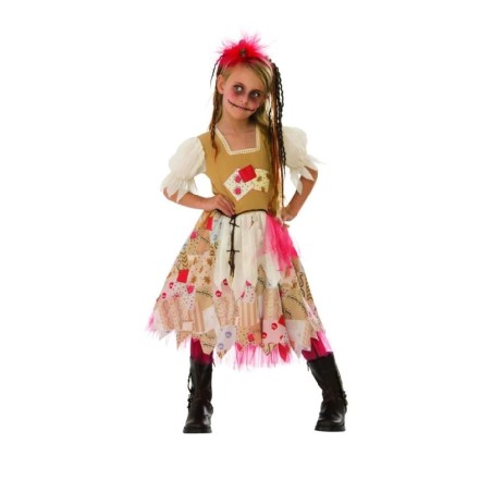 DISFRAZ VOODOO GIRL NIÑA VUDU 4-6 AÑOS