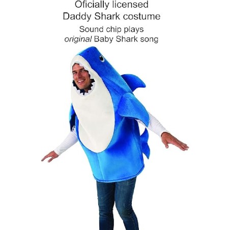 DISFRAZ DADDY SHARK BABY SHARK ADULTO