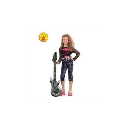 DISFRAZ  ROCK STAR ROCKERA 8-10 AÑOS