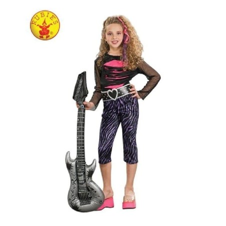 DISFRAZ  ROCK STAR ROCKERA 8-10 AÑOS