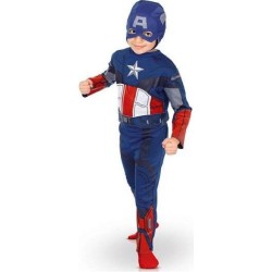 DISFRAZ CAPITAN AMERICA CLASSIC 7-8 AÑOS