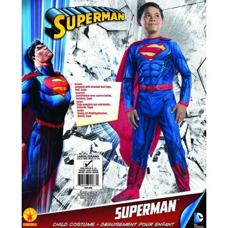 DISFRAZ SUPERMAN COMIC 8- 10 AÑOS