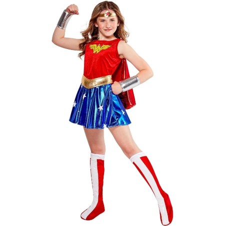 DISFRAZ WONDER WOMAN DELUXE 8-10 AÑOS