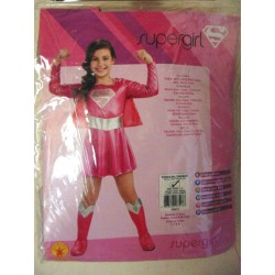 DISFRAZ SUPERGIRL DELUXE ROSA 2-4 AÑOS 2