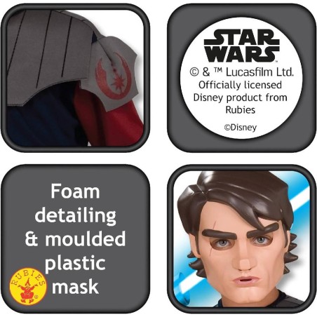 DISFRAZ ANAKIN SKYWALKER 5-7 AÑOS (8-10 