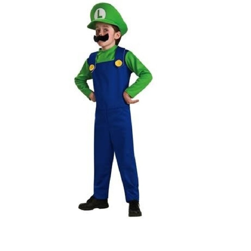 DISFRAZ LUIGI 4-6 AÑOS