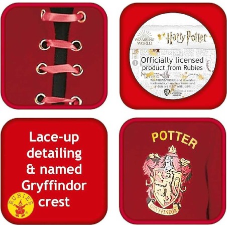 HARRY POTTER TUNICA QUIDDITCH DELUXE 4-6