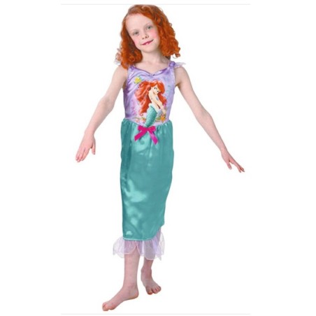 DISFRAZ SIRENITA ARIEL DISNEY 3-4 AÑOS