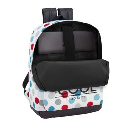 MOCHILA ORDENADOR HELLO KITTY COOL 43CM