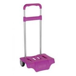 CARRO PORTAMOCHILAS FUCSIA