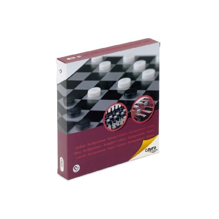 AJEDREZ DAMAS BACKGAMMON MAGNETICO