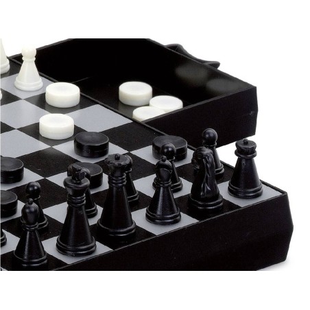 AJEDREZ DAMAS BACKGAMMON MAGNETICO