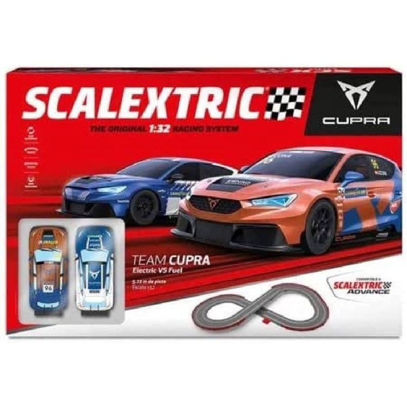 CIRCUITO SCALEXTRIC TEAM CUPARA ELECTRIC
