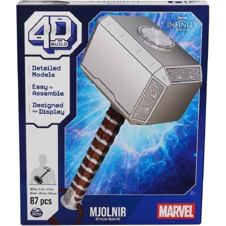 PUZZLE MARTILLO THOR 4D BUILD