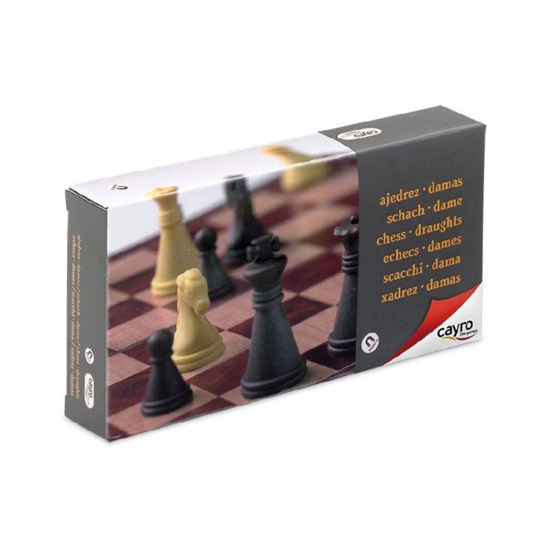 JUEGO AJEDREZ DAMAS MAGNETICO