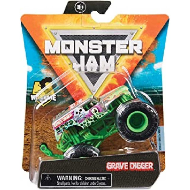 MONSTER JAM - COCHES MONSTER TRUCK 1:64 