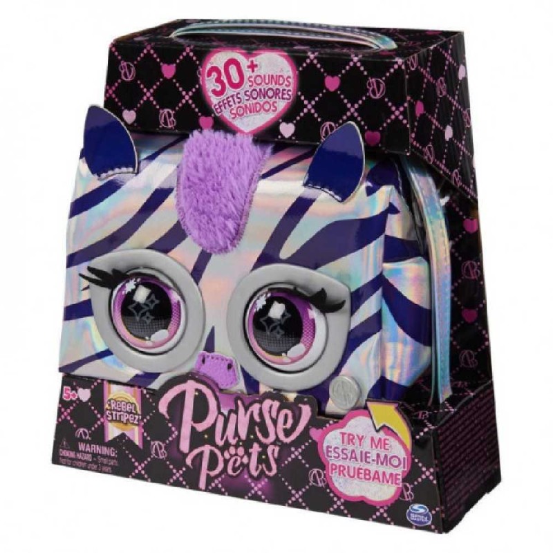 REBEL STRIPEZ - PURSE PETS BOLSO METALLI
