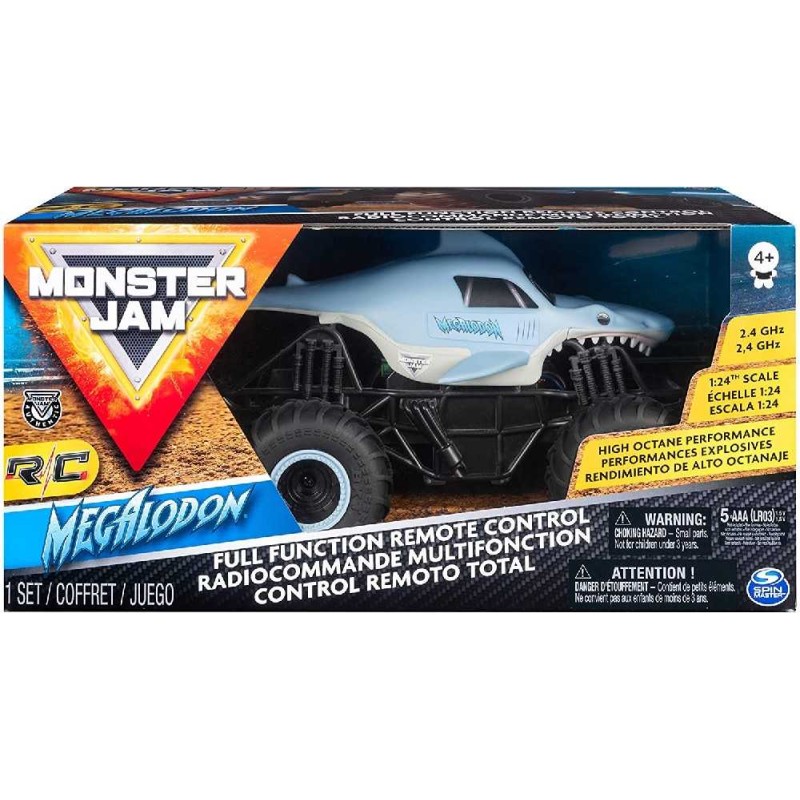 MONSTER JAM - COCHE R/C MEGALODON