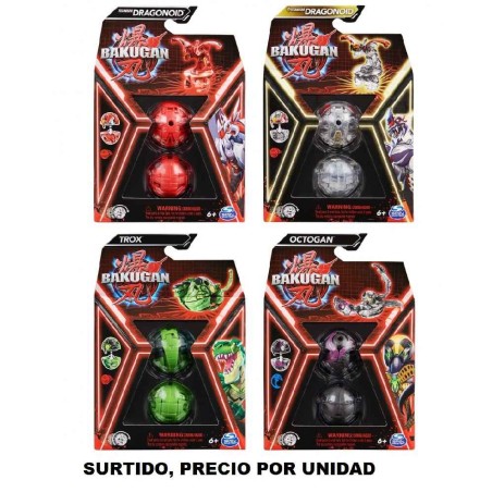 BLISTER CORE BAKUGAN SURTIDO, 1 UNIDAD