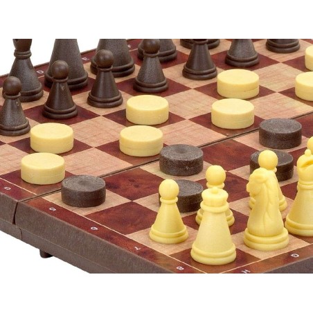 JUEGO AJEDREZ DAMAS MAGNETICO
