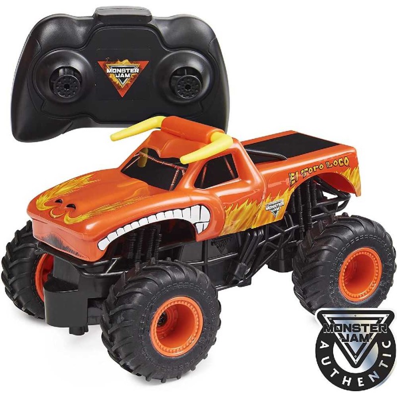 MONSTER JAM - COCHE R/C EL TORO LOCO