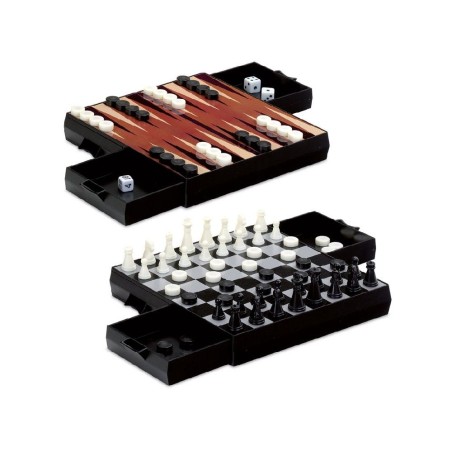 AJEDREZ DAMAS BACKGAMMON MAGNETICO