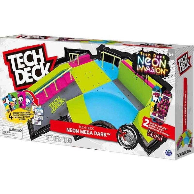 Tech Deck Neon Mega Park