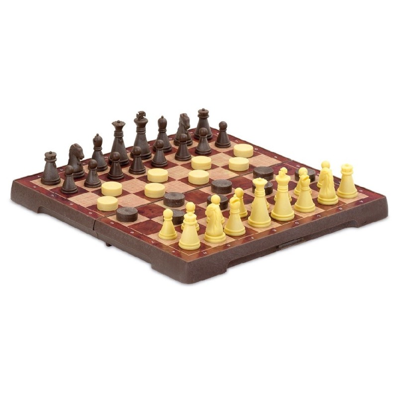 JUEGO AJEDREZ DAMAS MAGNETICO