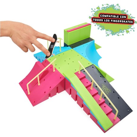 Tech Deck Neon Mega Park