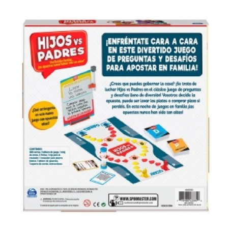 HIJOS CONTRA PADRES - JUEGO DE MESA