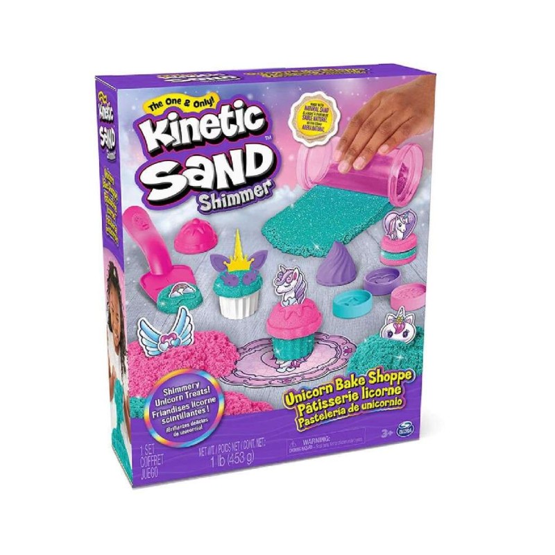 KIT PASTELERIA UNICORNIO KINETIC SAND