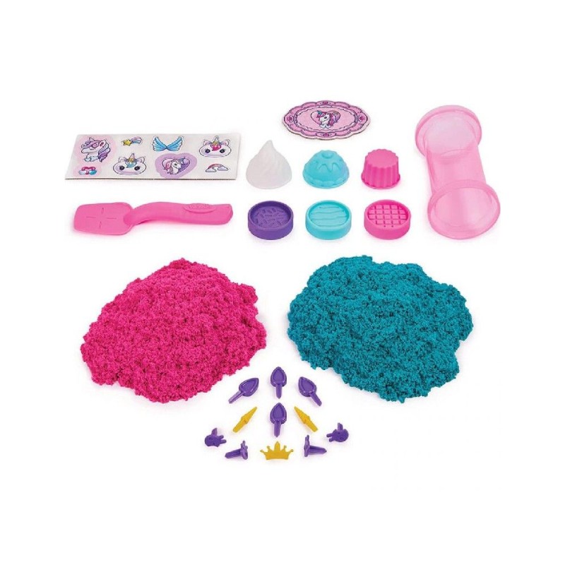 KIT PASTELERIA UNICORNIO KINETIC SAND