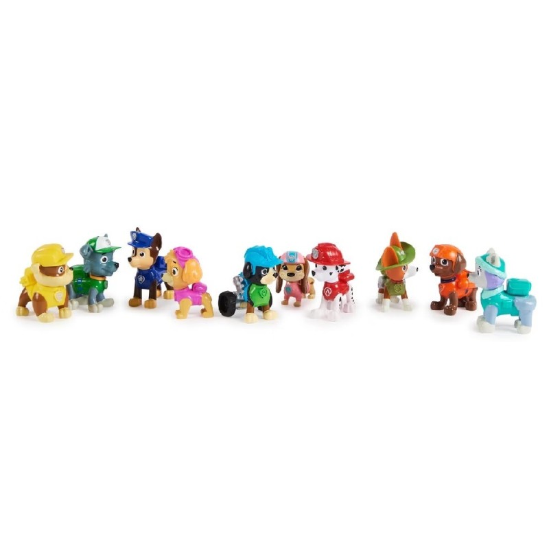 Paw Patrol Patrulla Canina - Pack 10 Fig