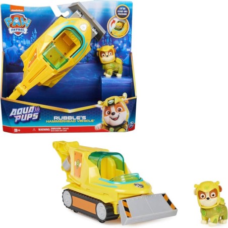 PATRULLA CANINA VEHICULO/FIGURA RUBBLE- 