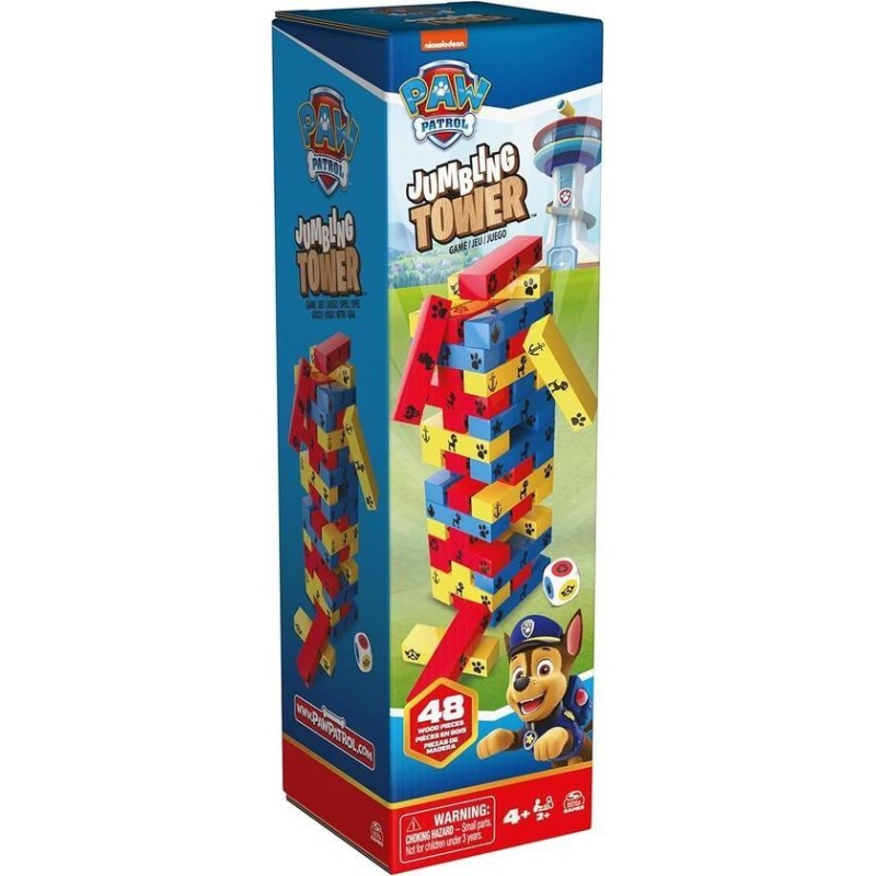 JUEGO TORRE DE EQUILIBRIO PATRULLA CANIN