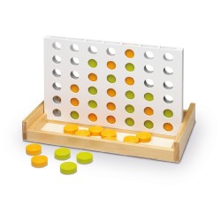 JUEGO ACIERTA 4 MADERA COLOCA 2