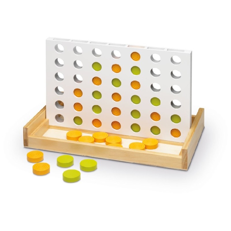 JUEGO ACIERTA 4 MADERA COLOCA