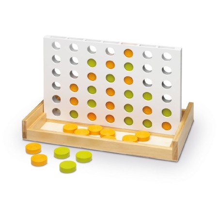 JUEGO ACIERTA 4 MADERA COLOCA