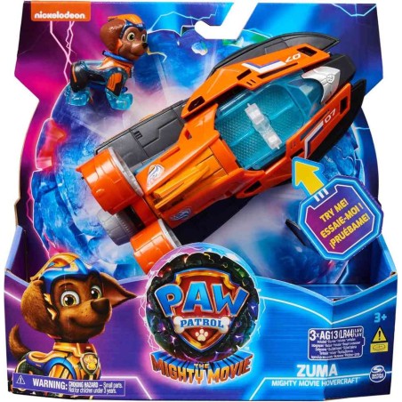 Zuma Mighty Movie Vehiculo Paw patrol